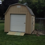 Pressure treated ramp for easy access